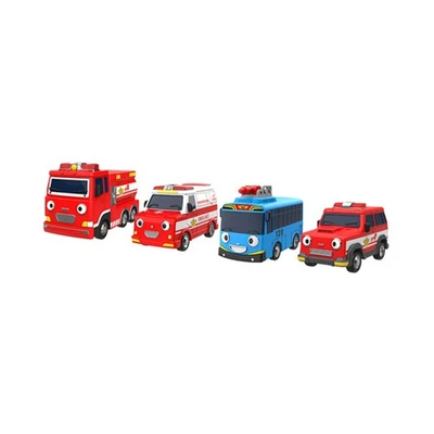 Gambar Tayo Play & Minicar Friends Special V9 Set 4 Pcs - Mix