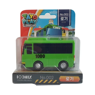 Gambar Tayo Play & Minicar Friends Police Line - Hijau