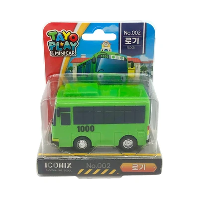 Gambar Tayo Play & Minicar Friends Police Line - Hijau