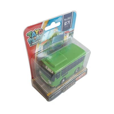 Gambar Tayo Play & Minicar Friends Police Line - Hijau