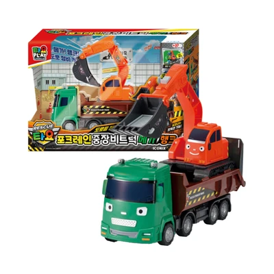 Gambar Tayo Car Mega & Hank Set 2 Pcs - Mix