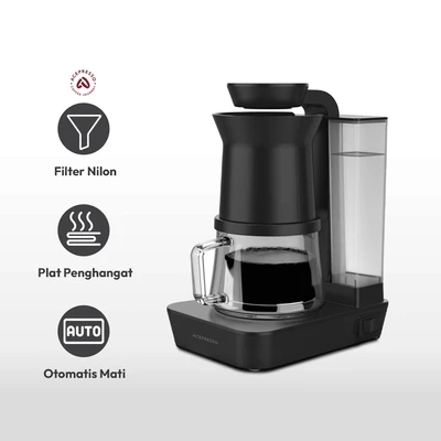 Gambar Acepresso 560 Ml Coffee Maker Manual Drip - Hitam