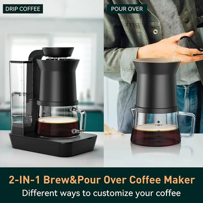 Gambar Acepresso 560 Ml Coffee Maker Manual Drip - Hitam