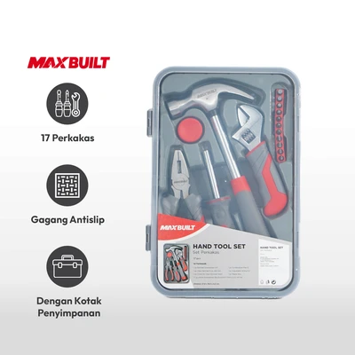 Gambar Maxbuilt Perkakas Rumah Tangga Set 17 pcs