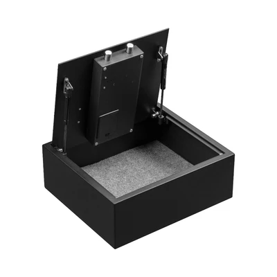 Gambar Krisbow Brankas Hotel Digital Top Open 35x14.5x40 cm - Hitam