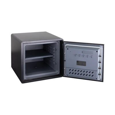 Gambar Krisbow Brankas Tahan Api & Air Fingerprint 48x45.7x47 cm FP3502F - Hitam