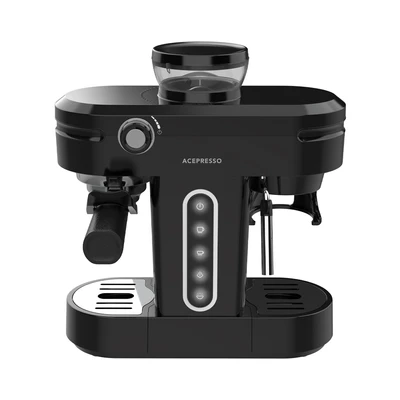 Gambar Acepresso Coffee Maker Espresso Dengan Grinder - Hitam