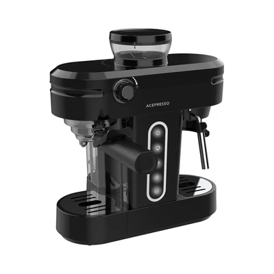 Gambar Acepresso Coffee Maker Espresso Dengan Grinder - Hitam