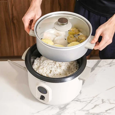 Gambar Kris 1.5 Ltr Rice Cooker Steamer Manual - Putih