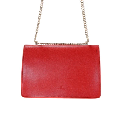 Gambar Chrisbella Thys Tas Selempang Cross Gold Chain - Merah