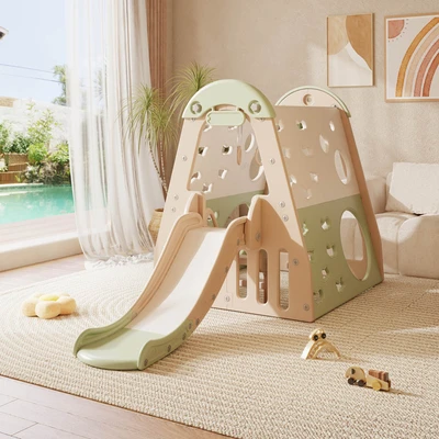 Gambar Soleil Playground Hobbytree Triangle Fun House
