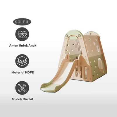 Gambar Soleil Playground Hobbytree Triangle Fun House