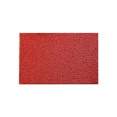 Gambar Krisfloor Keset Kamar Mandi PVC 100x120 cm - Merah