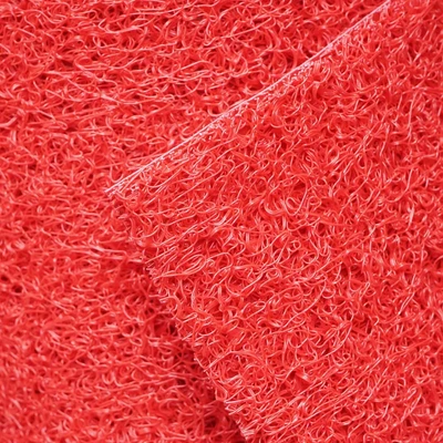 Gambar Krisfloor Keset Kamar Mandi PVC 100x120 cm - Merah