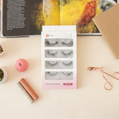 Gambar Ataru False Eyelashes Mix Look Set 4 pcs