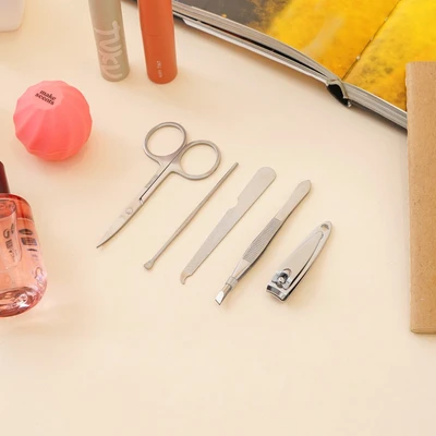 Gambar Ataru Gunting Kuku Set 4 pcs - Silver