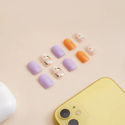 Gambar Ataru Kuku Palsu Summer Pastel Set 24 pcs - Mix