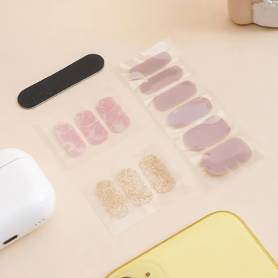 Gambar Ataru Sticker Kuku Combination Spring Set 12 pcs - Mix