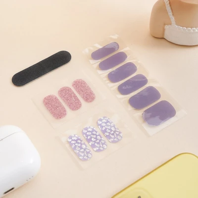 Gambar Ataru Sticker Kuku Combination Fall Set 12 pcs - Mix