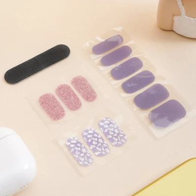 Gambar Ataru Sticker Kuku Combination Fall Set 12 pcs - Mix