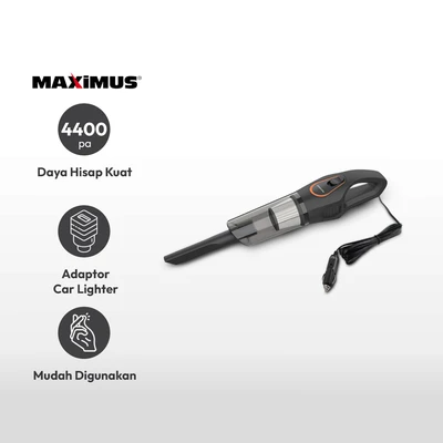 Gambar Maximus Penghisap Debu Mobil Hand Held 12V 60 Watt - Hitam