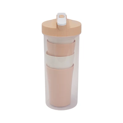 Gambar Delicia Camry Teko Minum Plastik Set 5 pcs - Krem