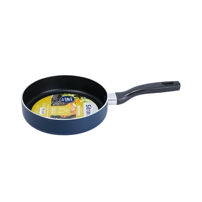 Gambar Sitram Wajan Penggorengan Mini Aluminium 16 cm - Biru Navy