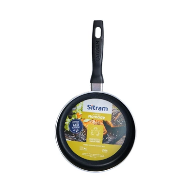 Gambar Sitram Wajan Penggorengan Mini Aluminium 16 cm - Biru Navy
