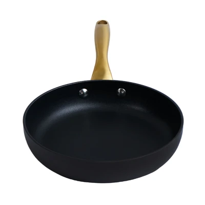 Gambar Sitram Wajan Penggorengan Aluminium 20 cm 439C - Cokelat