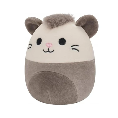 Gambar Squishmallows Boneka Luanne The Possum 15.5 Cm - Abu-abu