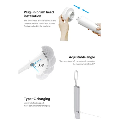 Gambar Maximus Sikat Scrubber Elektrik Cordless