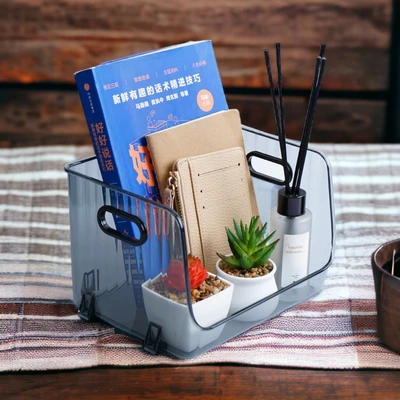 Gambar Stora Organizer Meja Stackable 19x4.5x13 cm - Abu-Abu