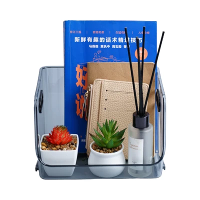 Gambar Stora Organizer Meja Stackable 19x4.5x13 cm - Abu-Abu