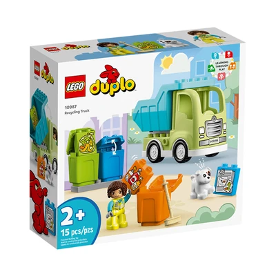 Gambar LEGO Set Duplo Recycling Truck 10987