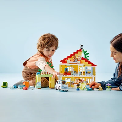 Gambar LEGO Set Duplo 3in1 Family House 10994