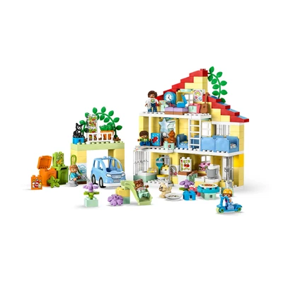 Gambar LEGO Set Duplo 3in1 Family House 10994