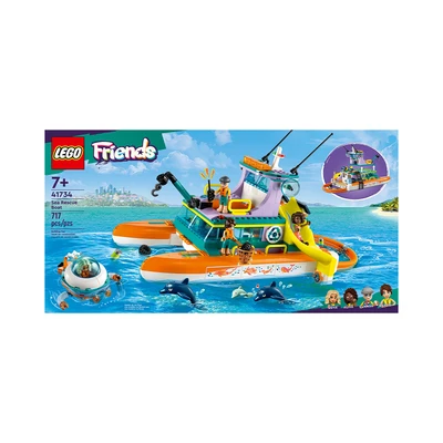 Gambar LEGO Set Friends Sea Rescue Boat 41734