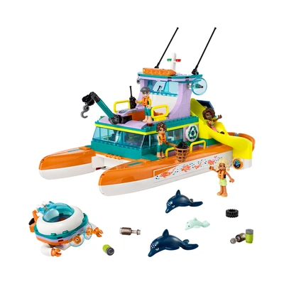 Gambar LEGO Set Friends Sea Rescue Boat 41734