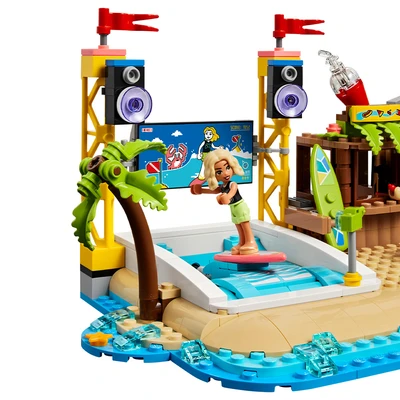 Gambar LEGO Friends Beach Amusement Park 41737