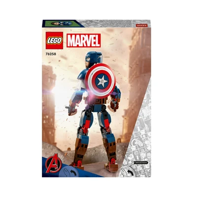 Gambar LEGO Marvel Captain America Construction Figure 15 2023 76258