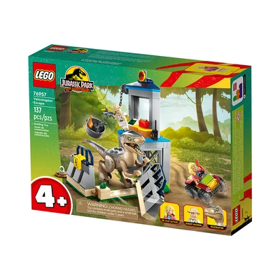 Gambar LEGO Set Jurassic Park Velociraptor Escape 76957