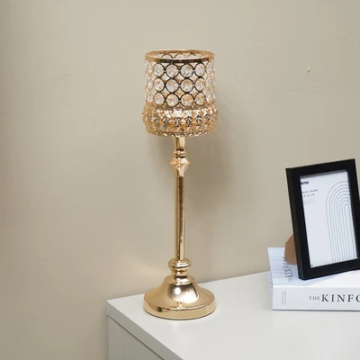 Gambar Informa 12x12x39.5 cm Hera Tempat Lilin Dekorasi A3 - Gold