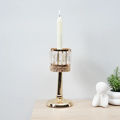 Gambar Informa 11.5x11.5x24.5 cm Nyx Tempat Lilin Dekorasi A1 - Gold