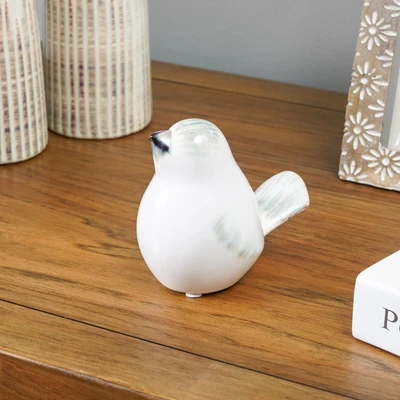 Gambar Informa Patung Miniatur Burung 10.5 cm SL- Krem