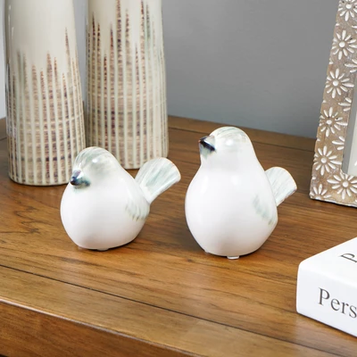 Gambar Informa Patung Miniatur Burung 10.5 cm SL- Krem