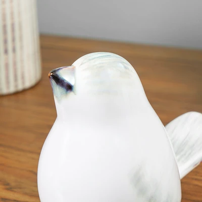 Gambar Informa Patung Miniatur Burung 10.5 cm SL- Krem