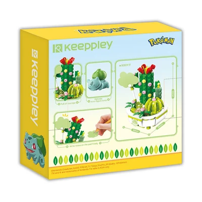 Gambar Keeppley Pokemon Bonsai Bulbasaur