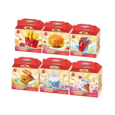 Gambar Keeppley Qman Build & Fun Fast Food Random