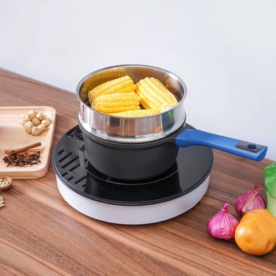 Gambar Culinart Superb Panci Saucepan & Steamer 18x18 cm - Biru