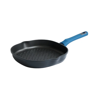Gambar Culinart Superb Wajan Panggang Aluminium 26 cm - Hitam/Biru